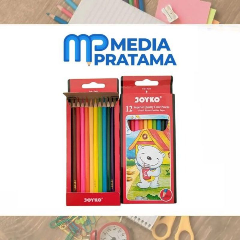 

PENSIL WARNA JOYKO 12 PANJANG CP-100
