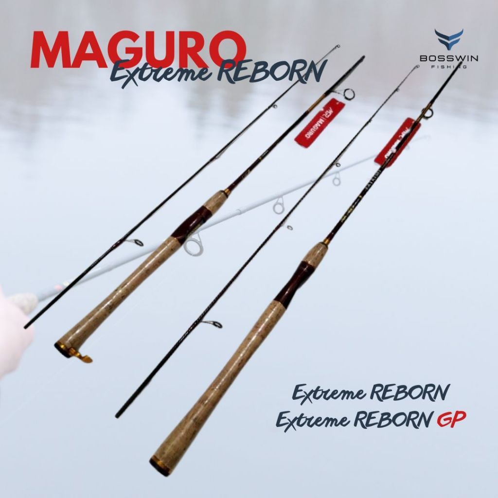 Joran Spinning MAGURO Extreme Reborn GP & Reborn 165 180 cm Stik Pancing Galatama Mancing Kolam