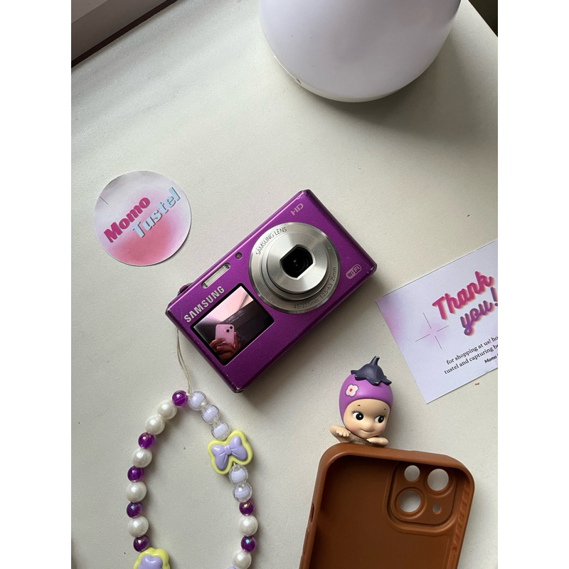 SOLD OUT Digicam Samsung DV150F dual LCD in purple (rare item)