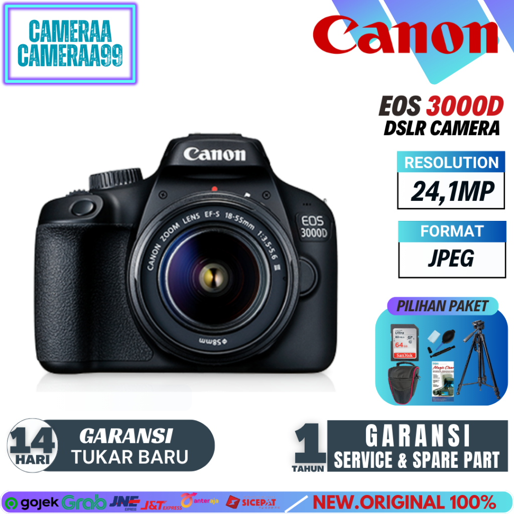 Canon EOS 3000D Kit 18-55MM III / CANON 3000D