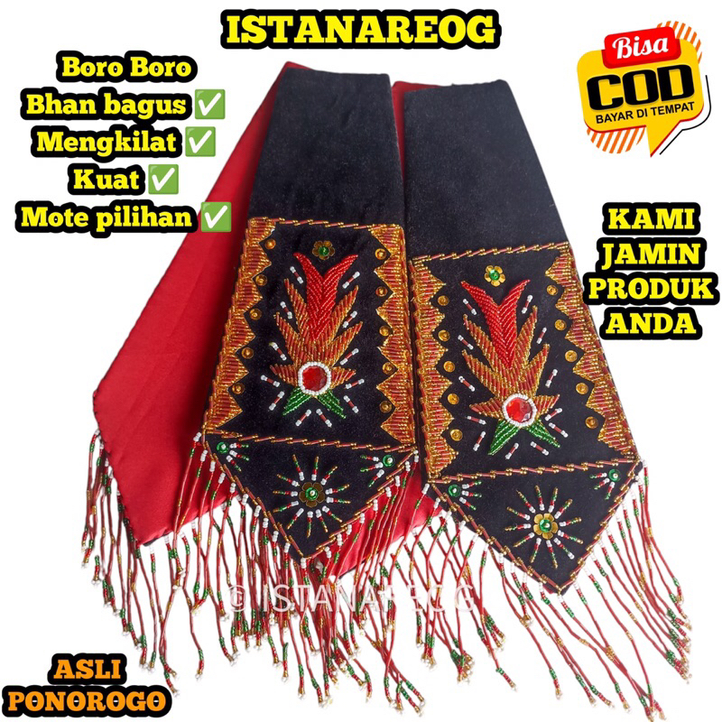 Boro boro / aksesoris jathil /  boro boro perlengkapan jathil