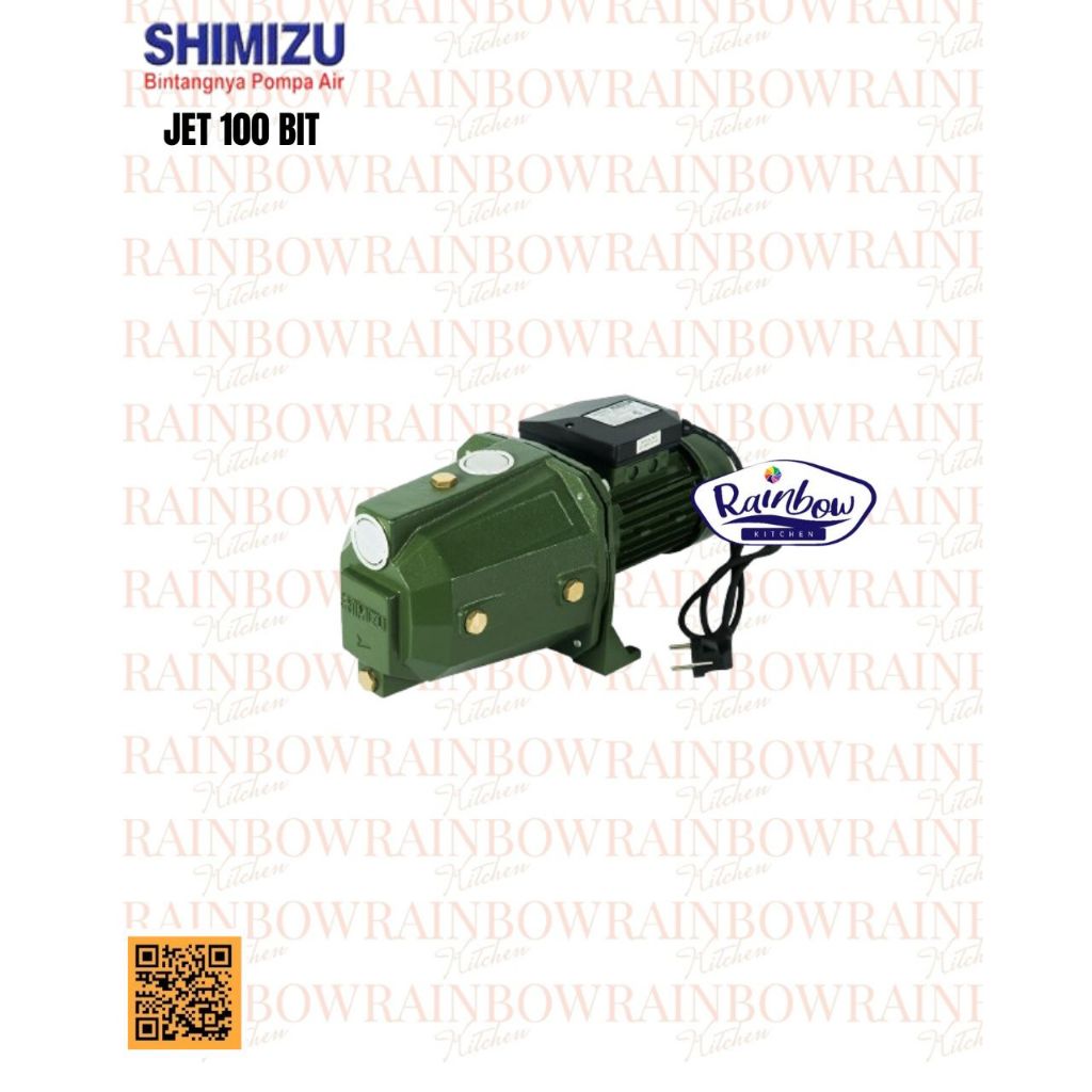 SHIMIZU WATER PUMP JET-100 BIT