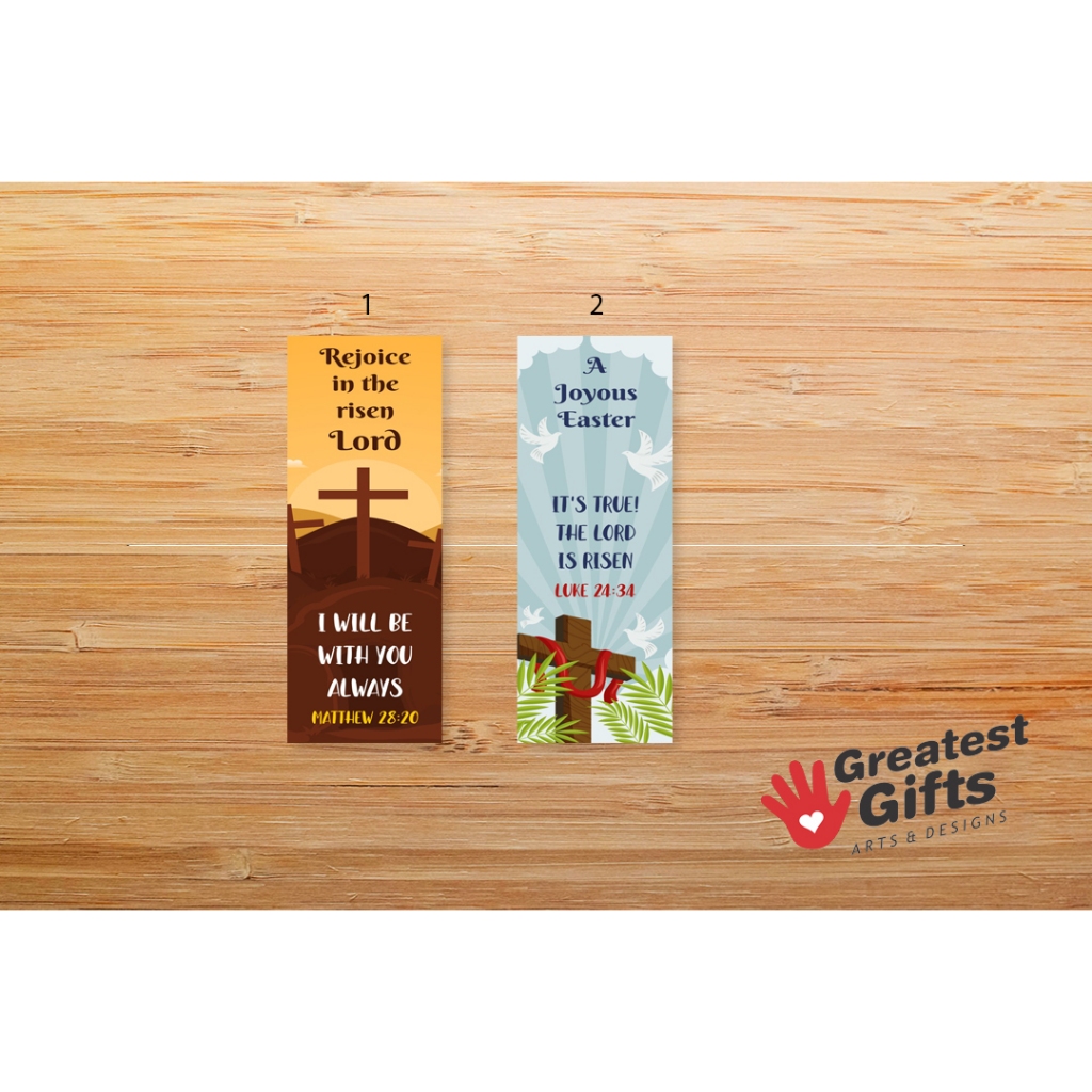 

Bookmark Passover Easter Good Friday Christian Catholic Church Quote Bible Verse