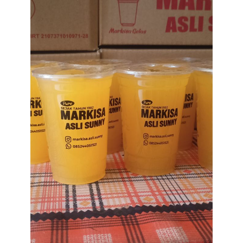 

Markisa Asli Sunny gelas(cup) langsung minum