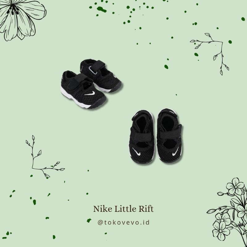 Nike Little Rift Baby Shoe & Sandal | Sendal Sepatu Nike Anak Kids Original