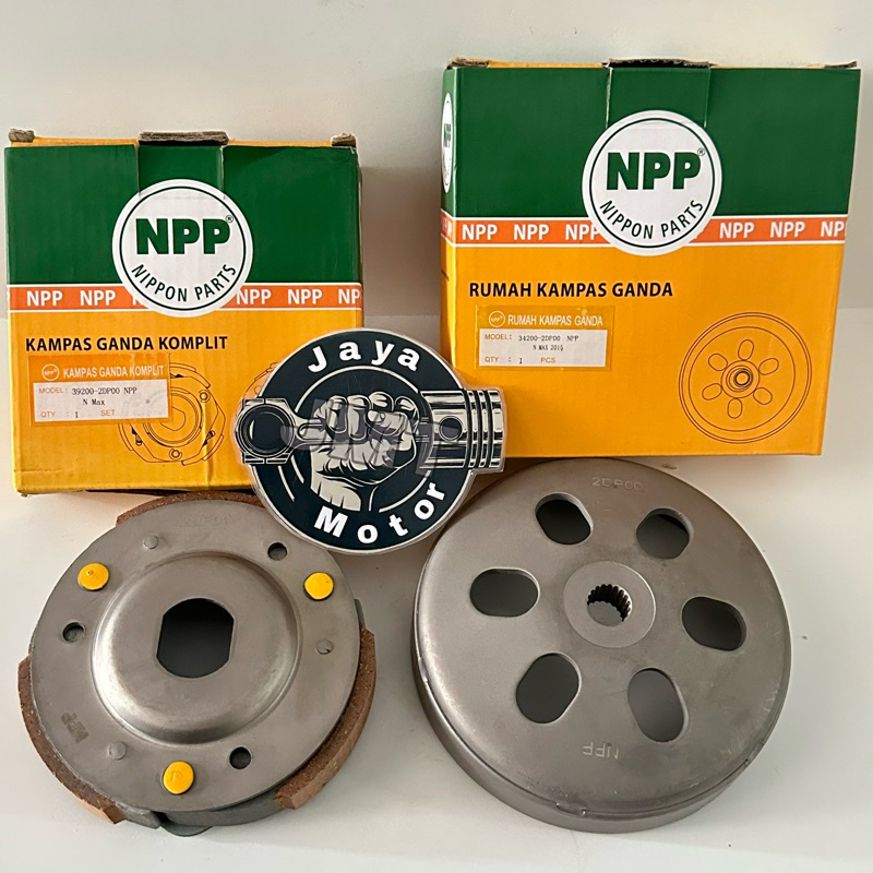 Mangkok ganda kampas ganda otomatis Plus kampas ganda assy N max Nmax old 2DP Npp