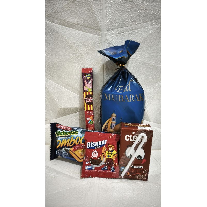 

mini hampers, snack hampers ied fitr
