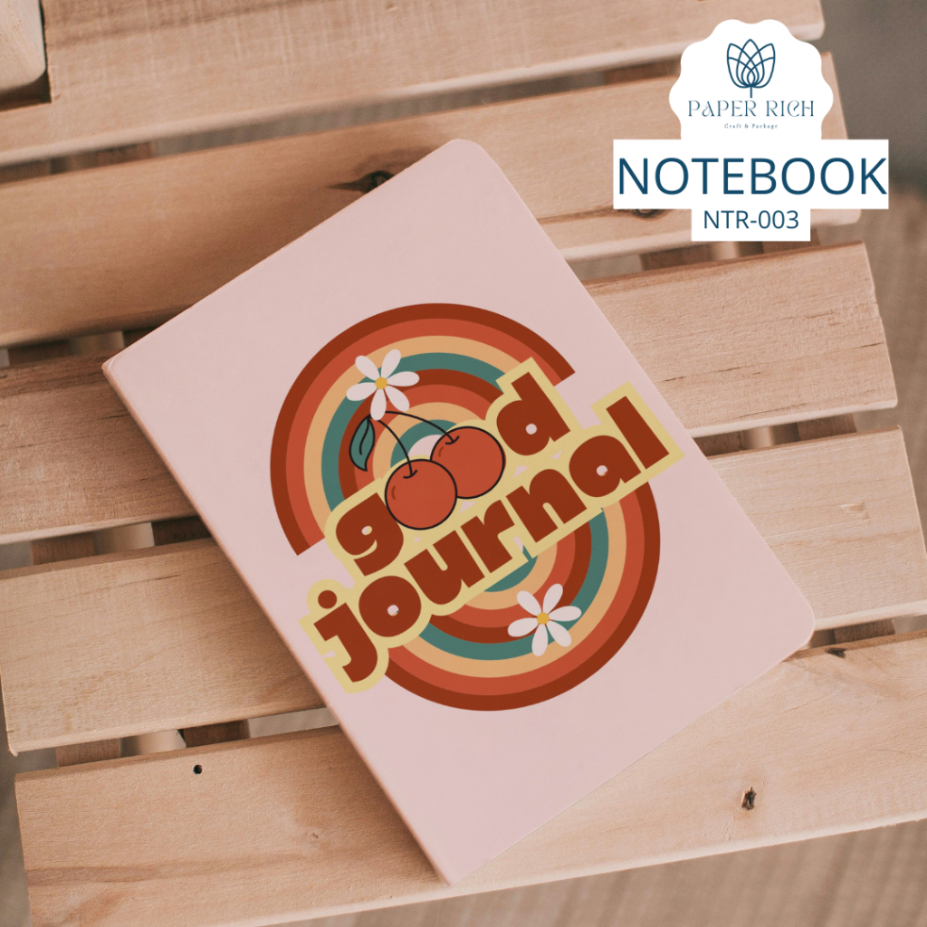

Notebook NTR A6 / Buku Catatan / Buku Harian Estetik Diary Journal Paper Rich