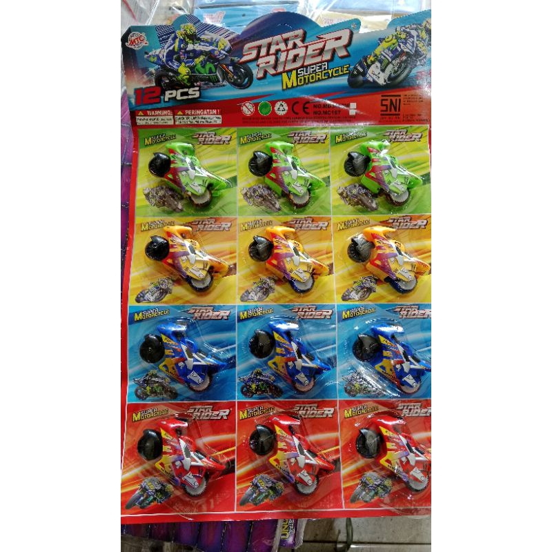 Mainan motor spin go besar