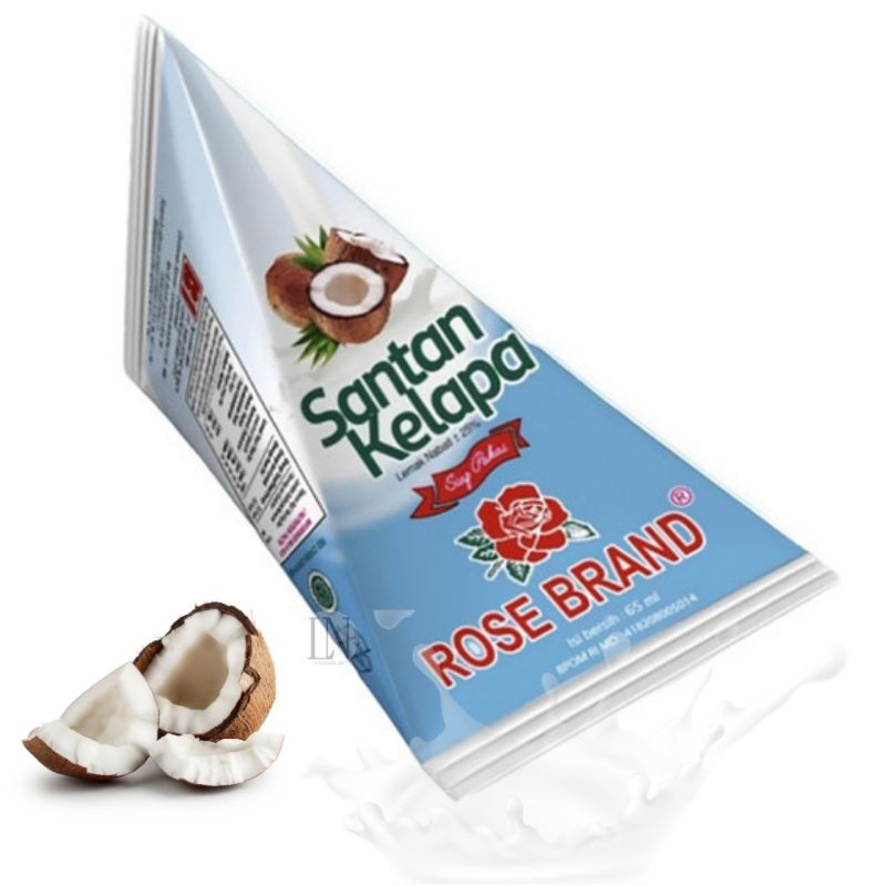

Santan Instant Siap Pakai Rose Brand 65ml | Coconut Milk Kelapa Kemasan