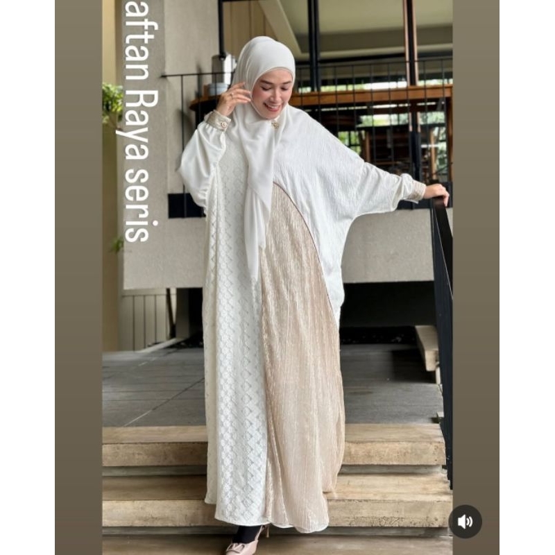 Eazystyle Kaftan Raya White. Ied Series Eazystyle Terbaru. Eazystyle Terbaru Original
