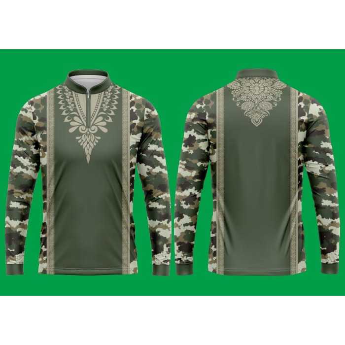 KOKO JERSEY HIJAU TUA LORENG KOSTRAD NEW