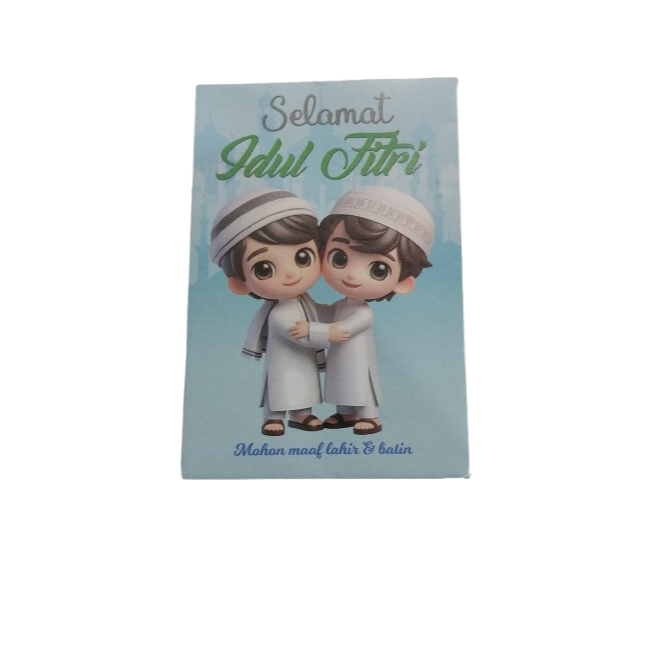 

Amplop Lebaran Medium Kemasan Mika Isi 50