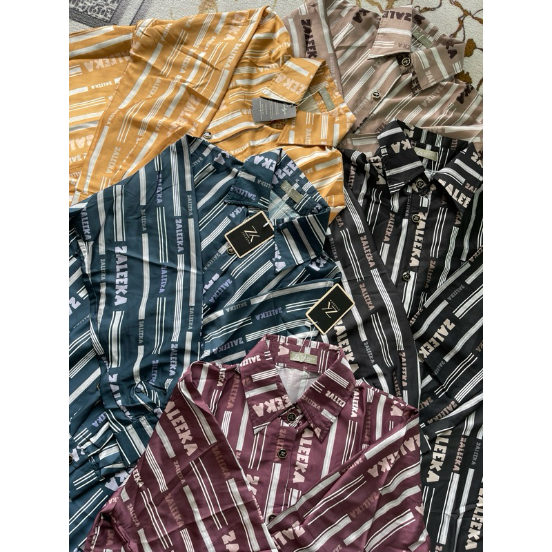 Zaleeka Tunik Exclusive Monogram ZK