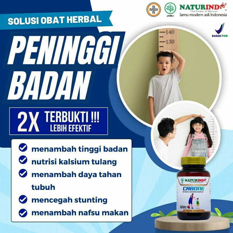 OBAT PENINGGI BADAN SUPLEMEN PENAMABH TINGGI BADAN ANAK STUNTING BPOM