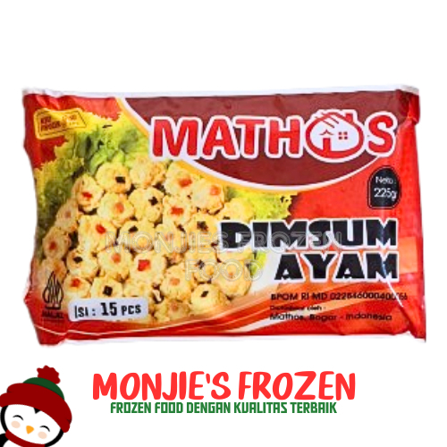 

MATHOS Dimsum Siomay Ayam Isi 15 225gr