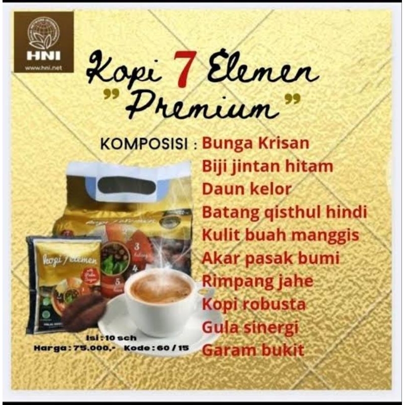 

Kopi Sevel Premium HNI