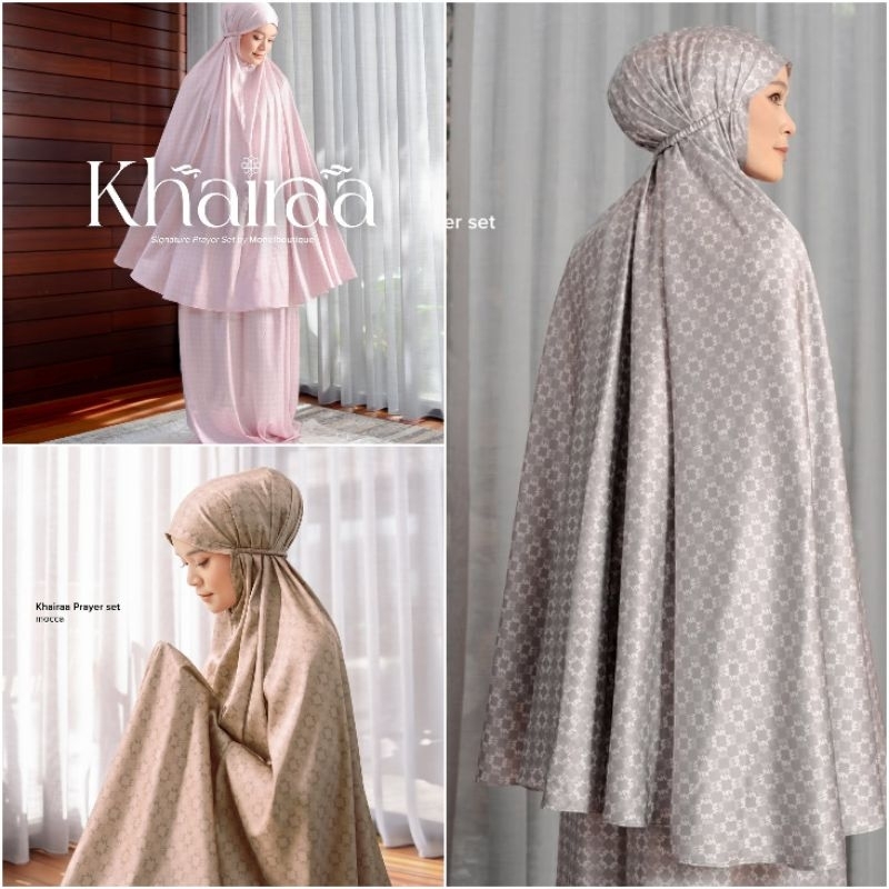 Monel Khairaa Prayer Set ( Mukena Set ) Byr Monel_Chavians