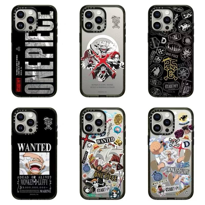 Casing CASETIFY Tpu Lucu ONE PIECE MAGNETIC IPHONE 16 16PRO 16PROMAX 15 15PRO 15PROMAX 14 14PRO 14PR