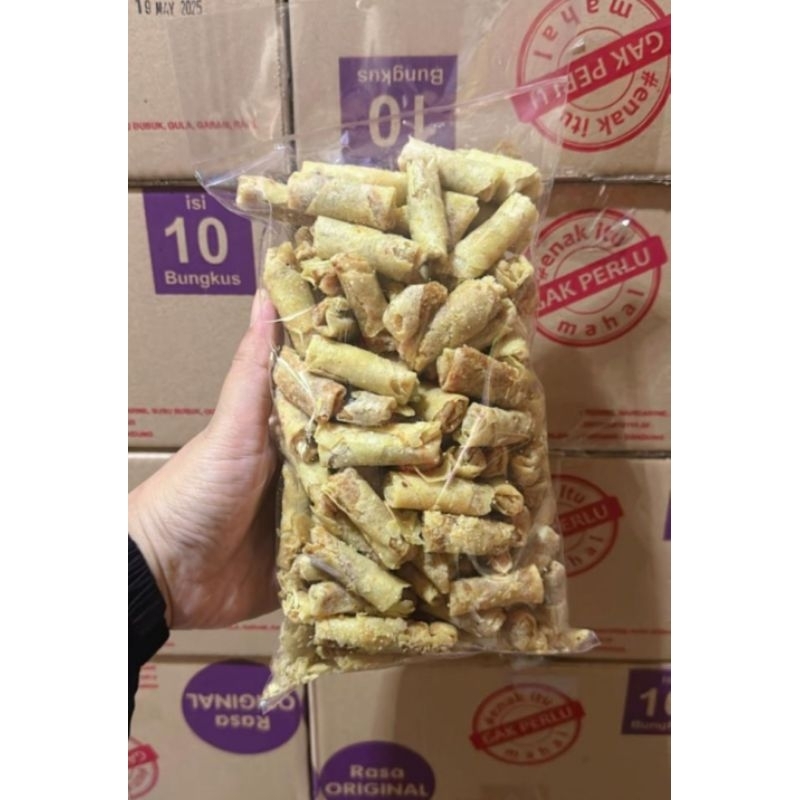 

SUMPIA UDANG 400 gram / SNACK MURAH/ CEMILAN MURAH