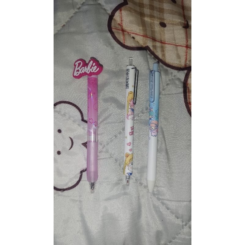

PEN GEL LUCU BARBIE, LITTLE TWIN STAR, SAILOR MOON