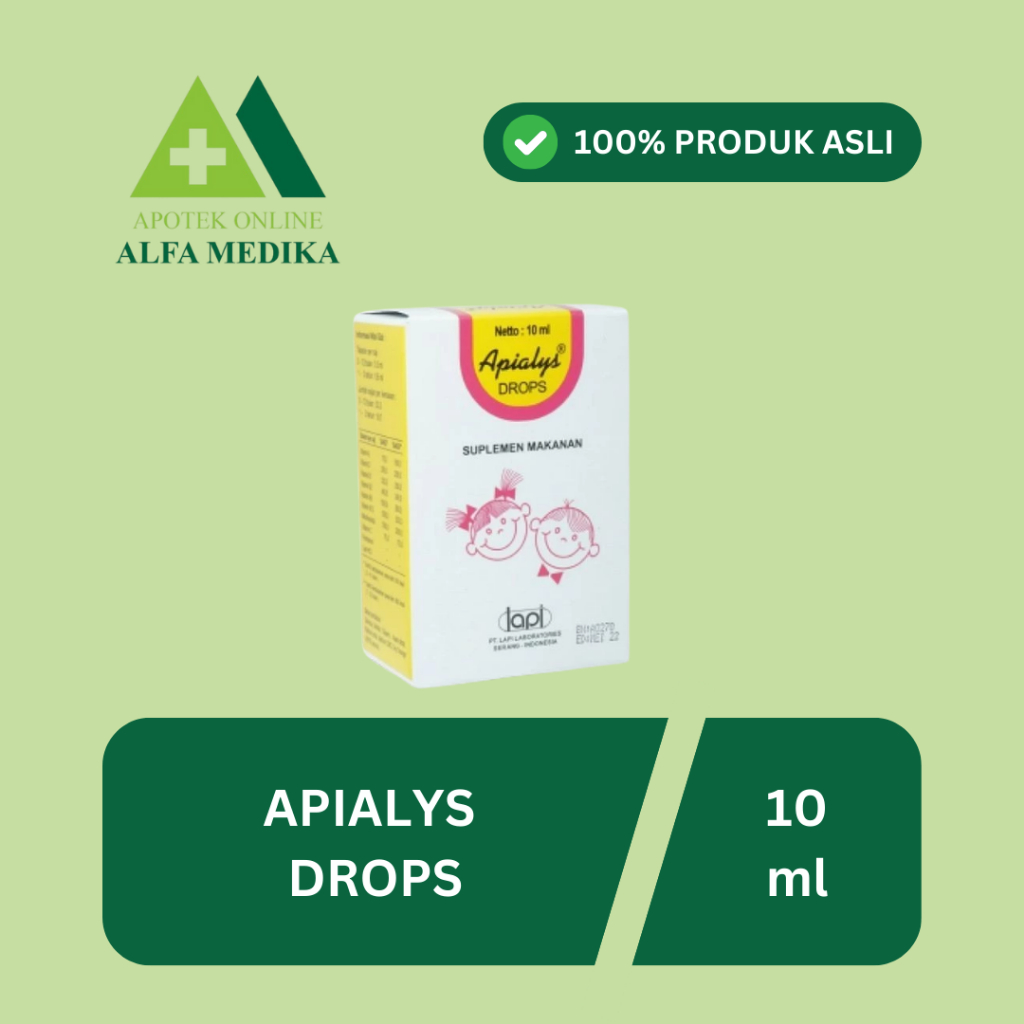 Apialys Drops 10 ml / Apialys Vitamin Anak