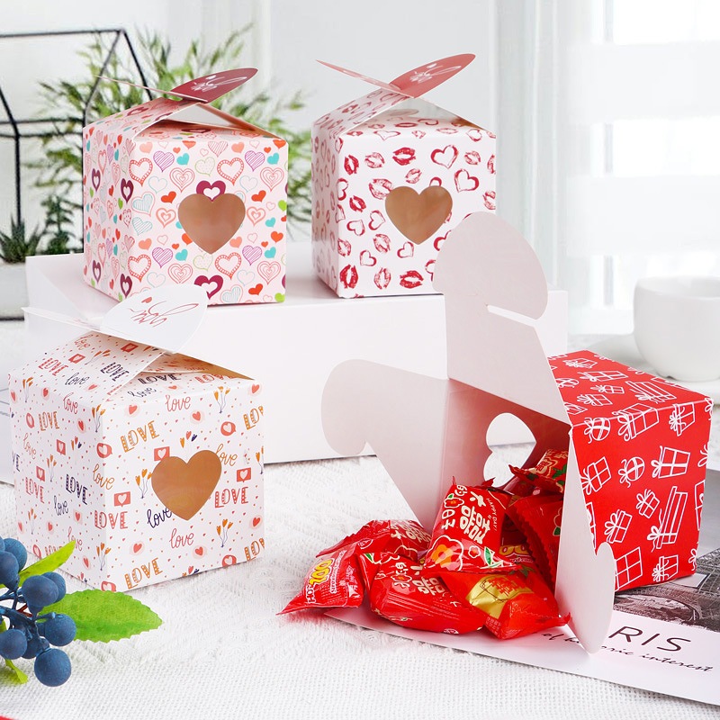 

Kotak kado wadah permen coklat cookies gift Valentine Wedding Ultah/ Box kado souvenir coklat nougat biskuit motif cantik