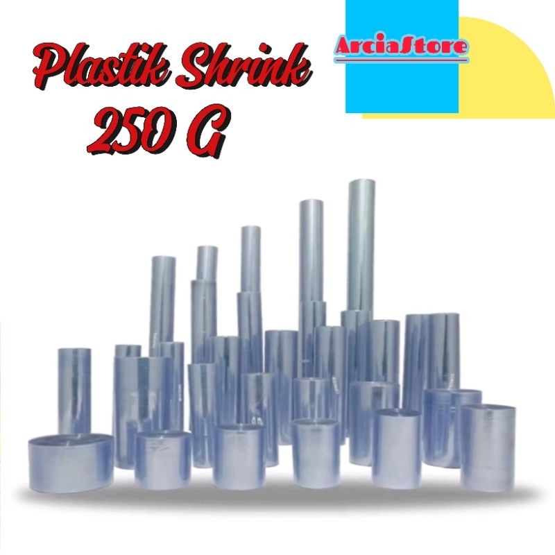 Plastik shrink/Plastik segel/PVC shrink - 250 g
