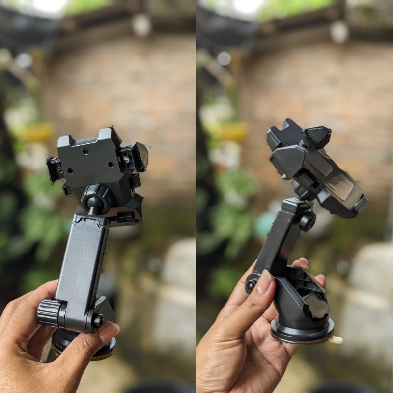 Holder Hp Mobil Motor 360° Bekas Bagus