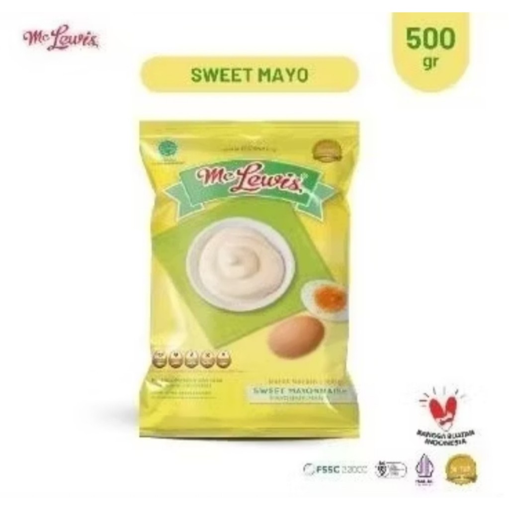 

MC LEWIS MAYONAISE SWEET 500 GR