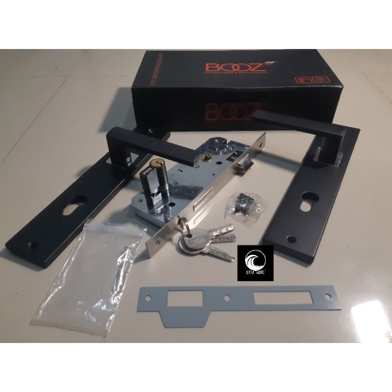 handle pintu besar BOOZ ( hitam )