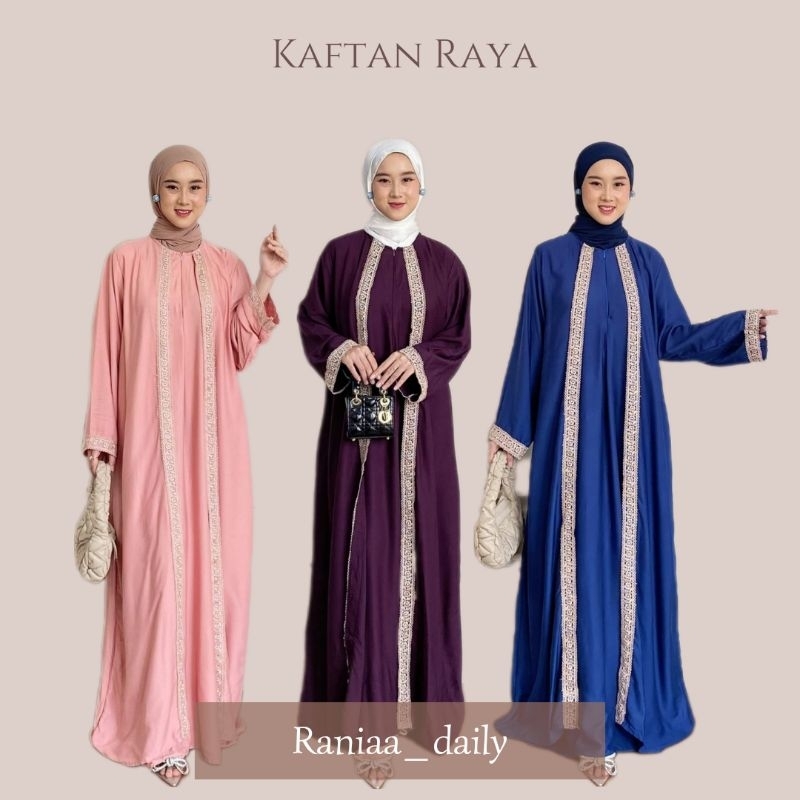 HD.Id Kaftan Raya Ld 115 rayon twill premium busui friendly