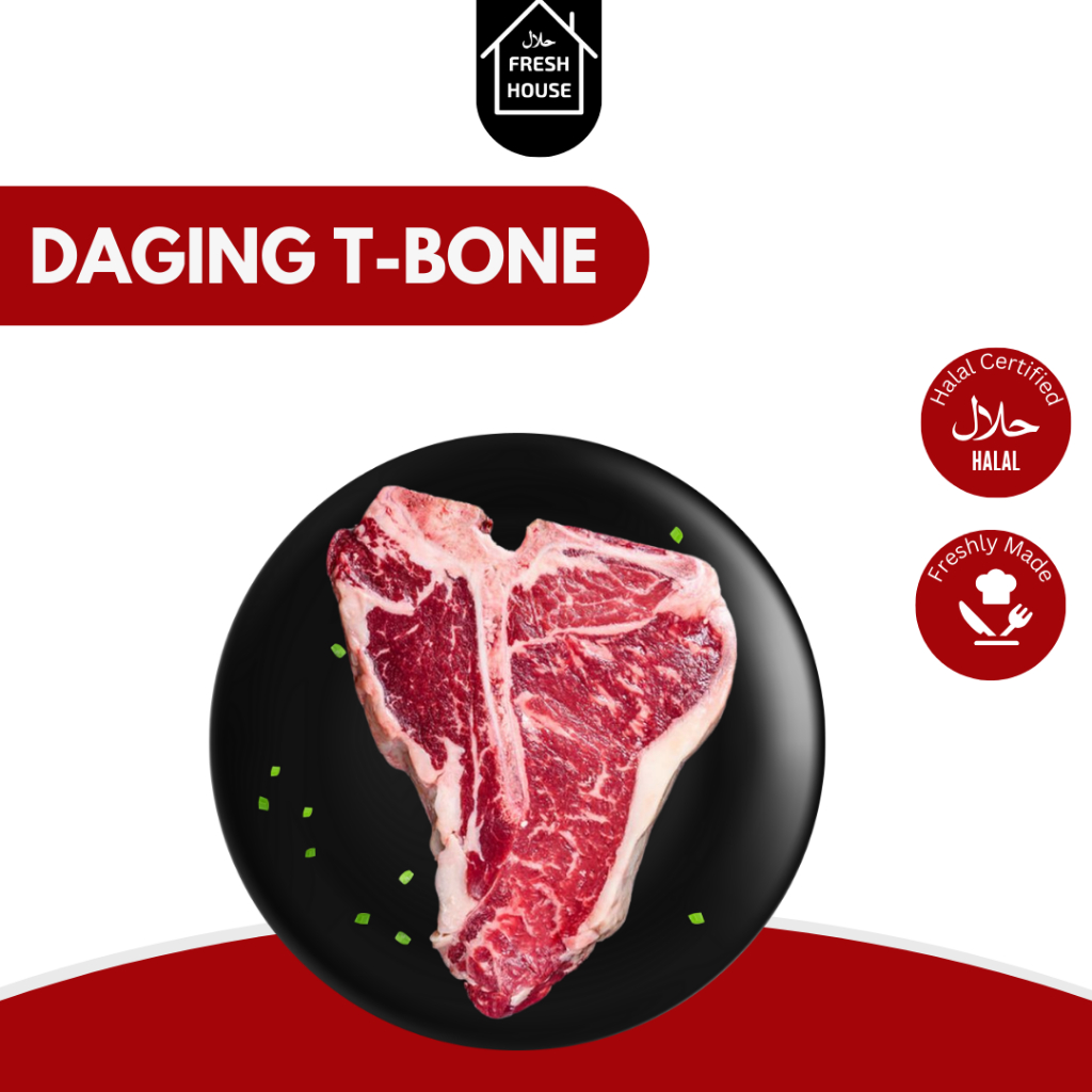

DAGING STEAK SAPI T-BONE FROZEN 1KG