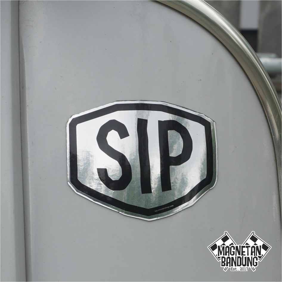 sticker magnet sip scooter shop vespa piaggio fa italia small frame px series excel sprint matic mod