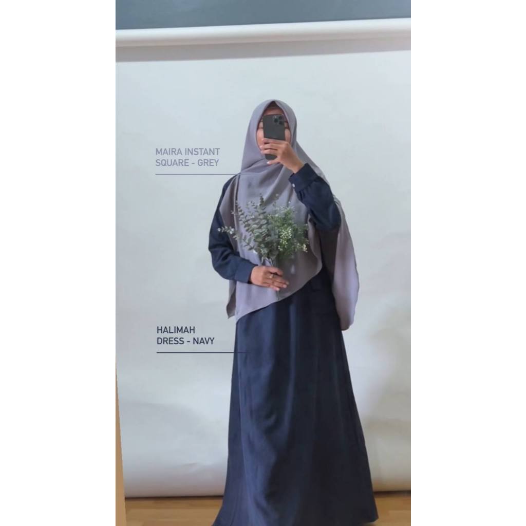 ELMINA HIJAB HALIMAH DRESS SYARI GAMIS CORDUROY
