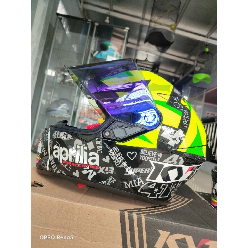 HELM KYT TTC REPAINT ESPARGARO 2021 PAKET 2 VISOR