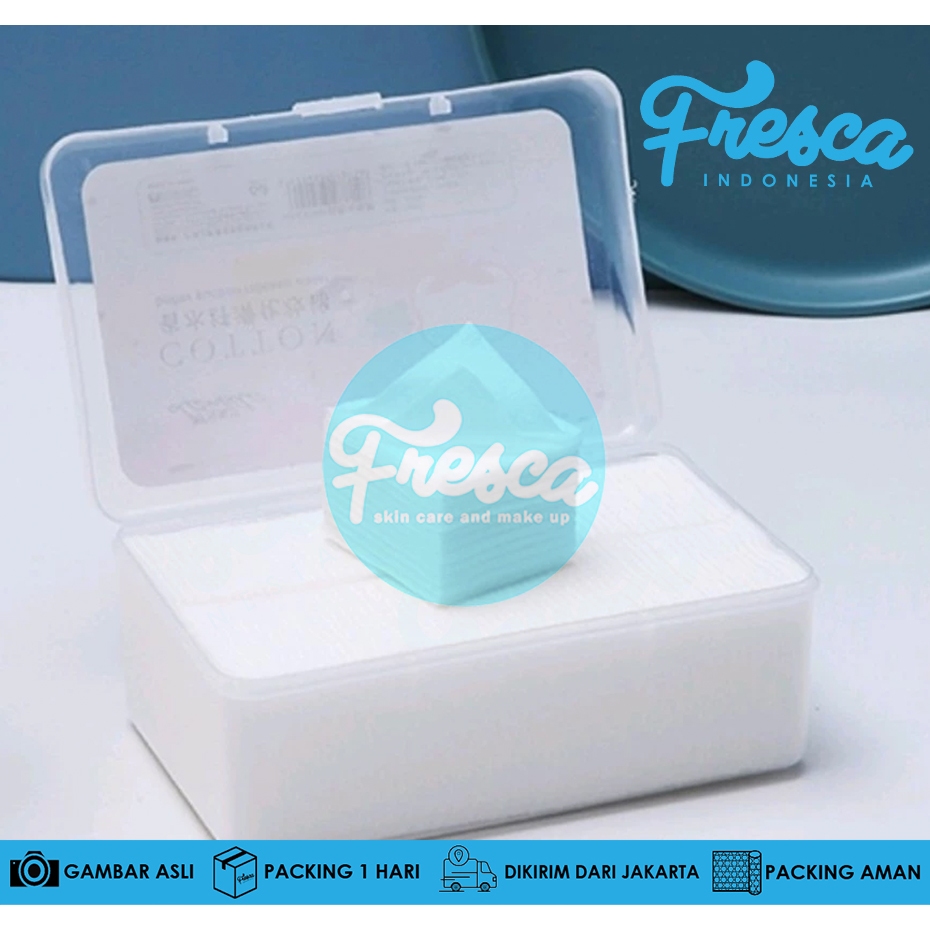 Kapas Wajah No brand / Facial Cotton Pads for Face Makeup Removal Super Soft Facial Cotton Pad Kapas