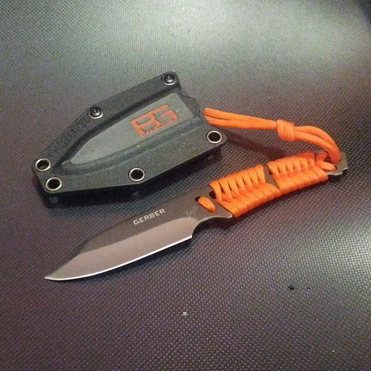 PISAU PARACORD GB BG -3 BUSHCRAFT SURVIVAL OUTDOOR PENDAKI CAMPING