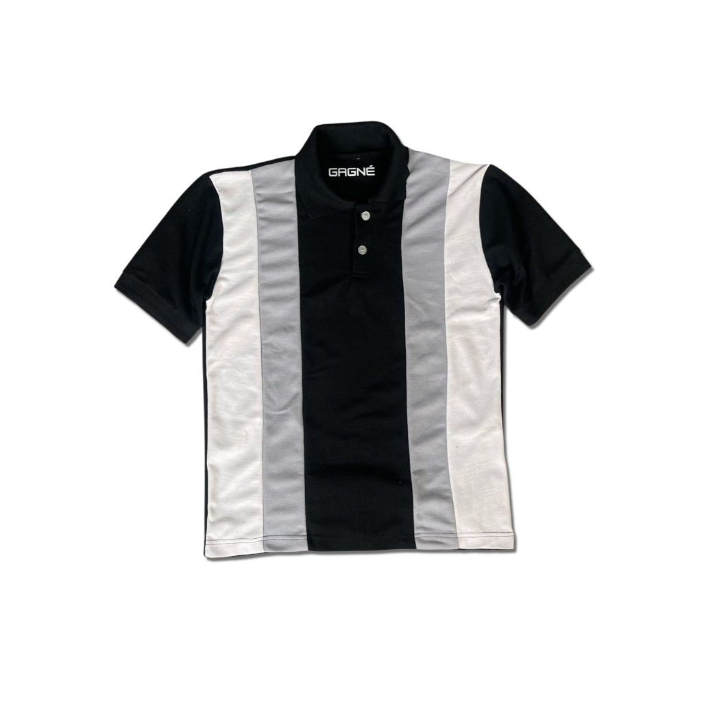 GAGNE - Polo shirt white grey