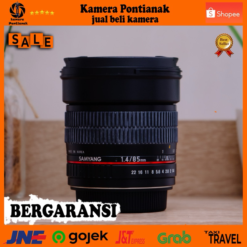 Lensa Samyang 85mm f1,4 for Canon