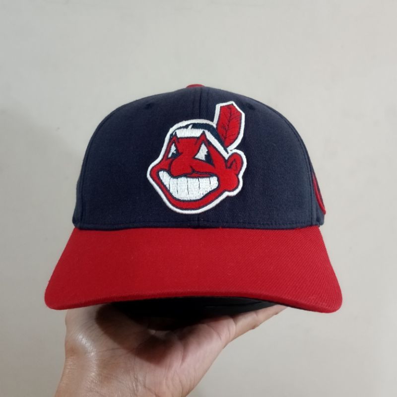 TOPI BASEBALL. BRAND. MLB INDIAN. TOPI GAYA PRIA