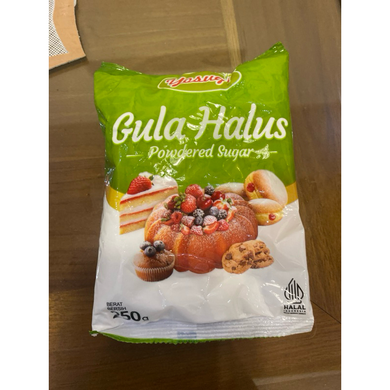 

GULA HALUS YASUGI MURAH KEMASAN 250 GRAM
