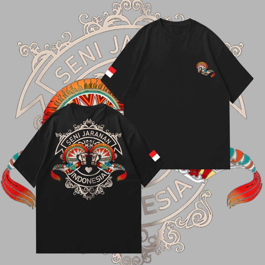 T-shirt - Kaos JARANAN / Baju Jaranan - Kaos JARANAN / SENI JARANAN [ Bisa COD ] Kaos Distro - Kaos 