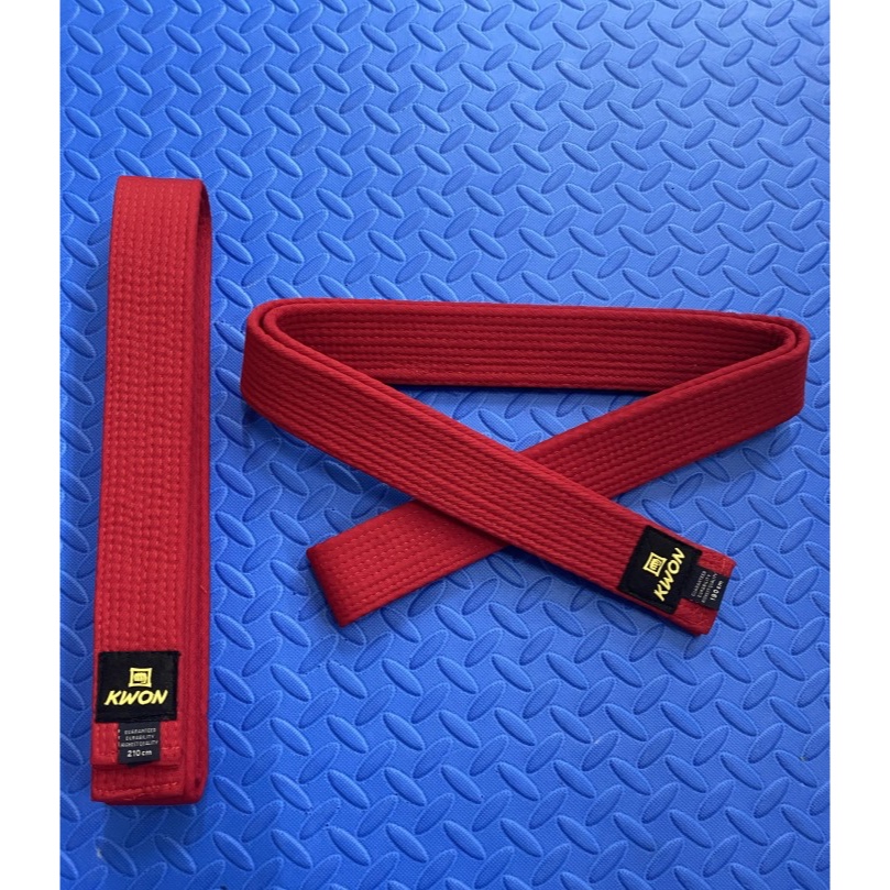 Sabuk Tingkat Karate Taekwondo Merah sabuk merah karate band taekwondo