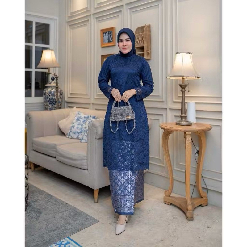 Atasan tunik brokat mewah dan elegan - tunik wisuda terbaru - pakaian tradisional - atasan tunik ter