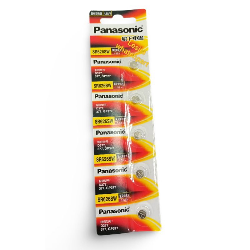 Baterai SR626SW panasonic Original D377, 377 GP377
