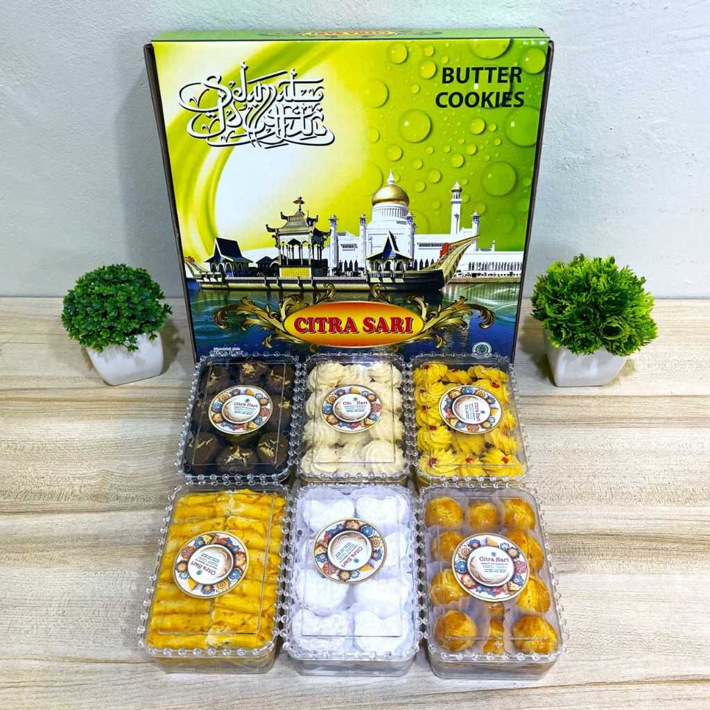 

Paket Kue Kering Lebaran Toples Hampers Kue Kering