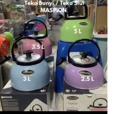 teko bunyi teko siul Maspion mikado teko masak air