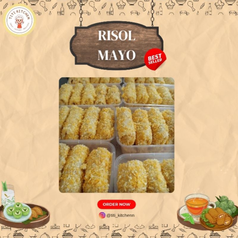 

Risol Mayo Best Seller - Frozen Food Premium