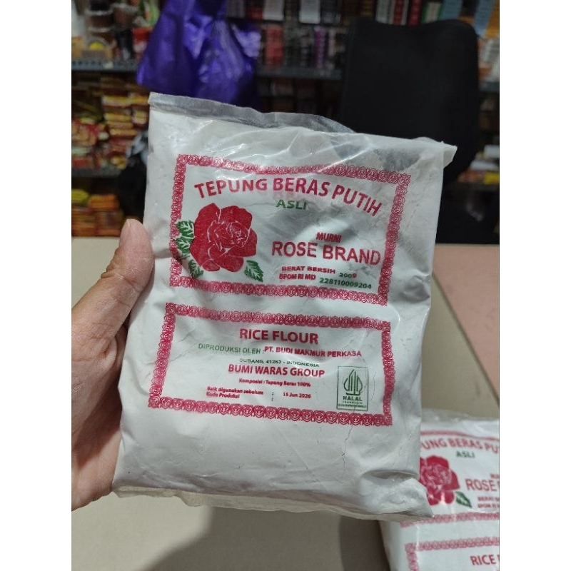 

Tepung beras Rosebrand 200 gr, 500 gr